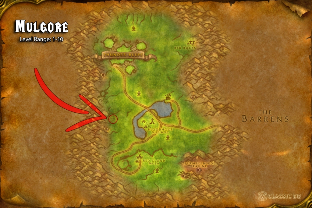 where to find hunter flanking strike tauren