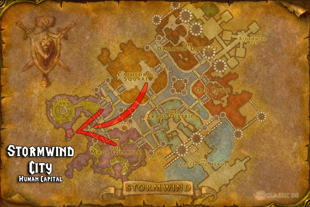 where to find paladin rebuke alliance stormwind city