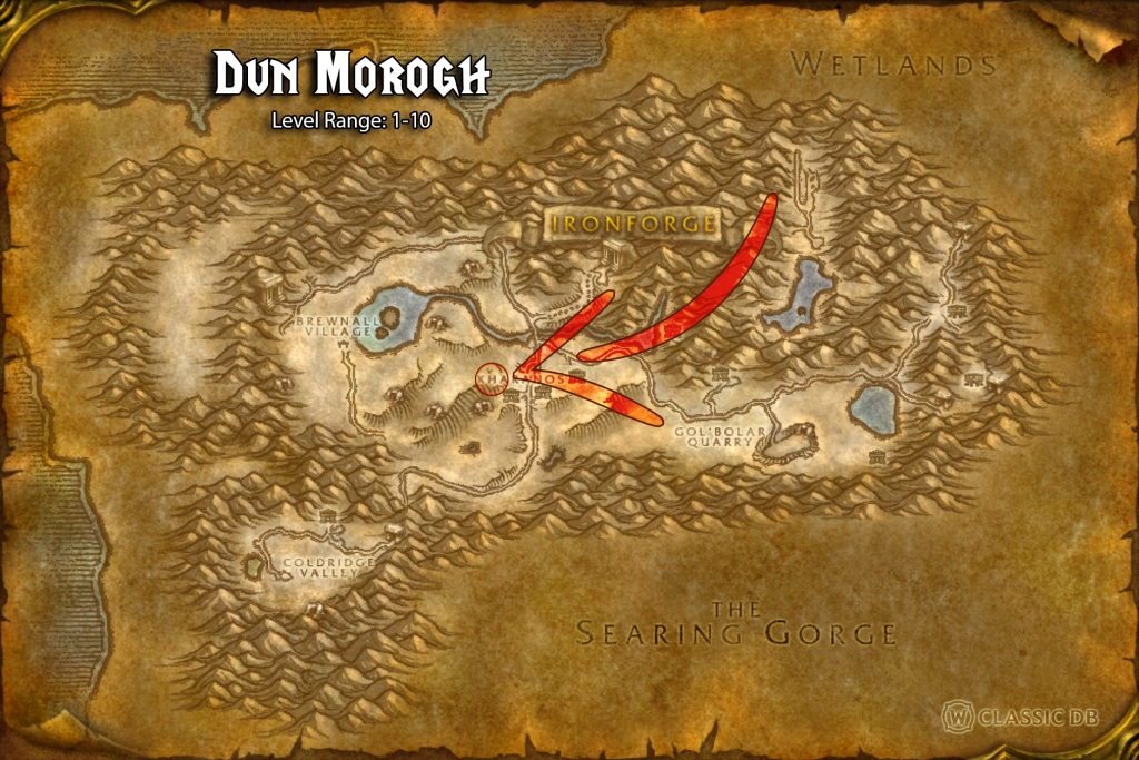 where to find priest prayer of mending alliance dun morogh