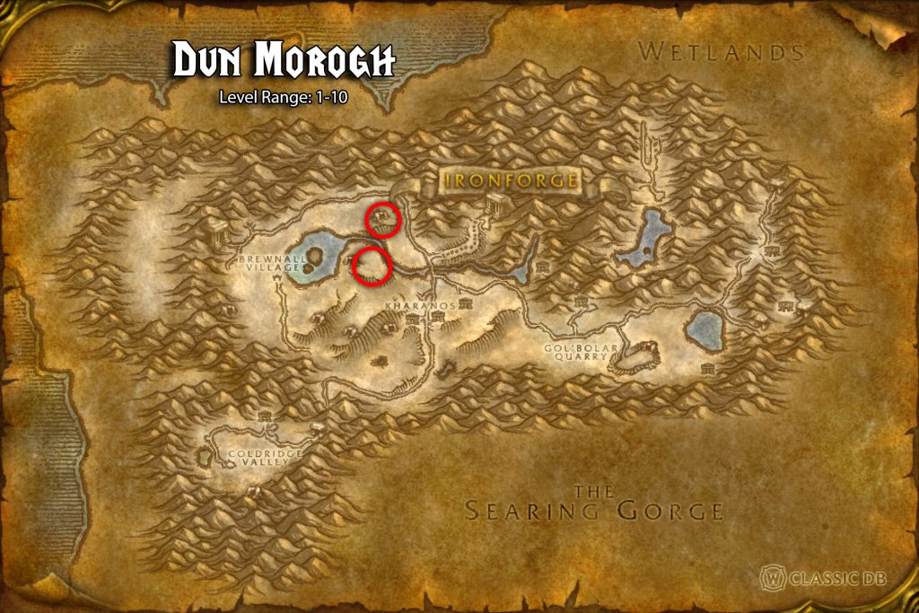 where to find prophecy of a desecrated citadel dun morogh