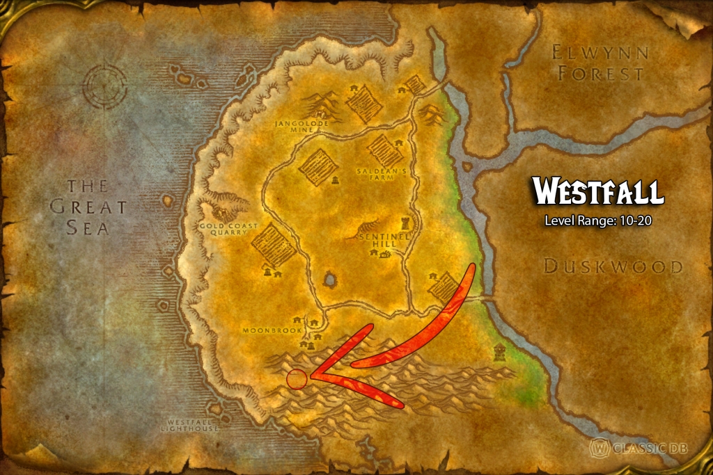 where to find rogue blade dance westfall alliance