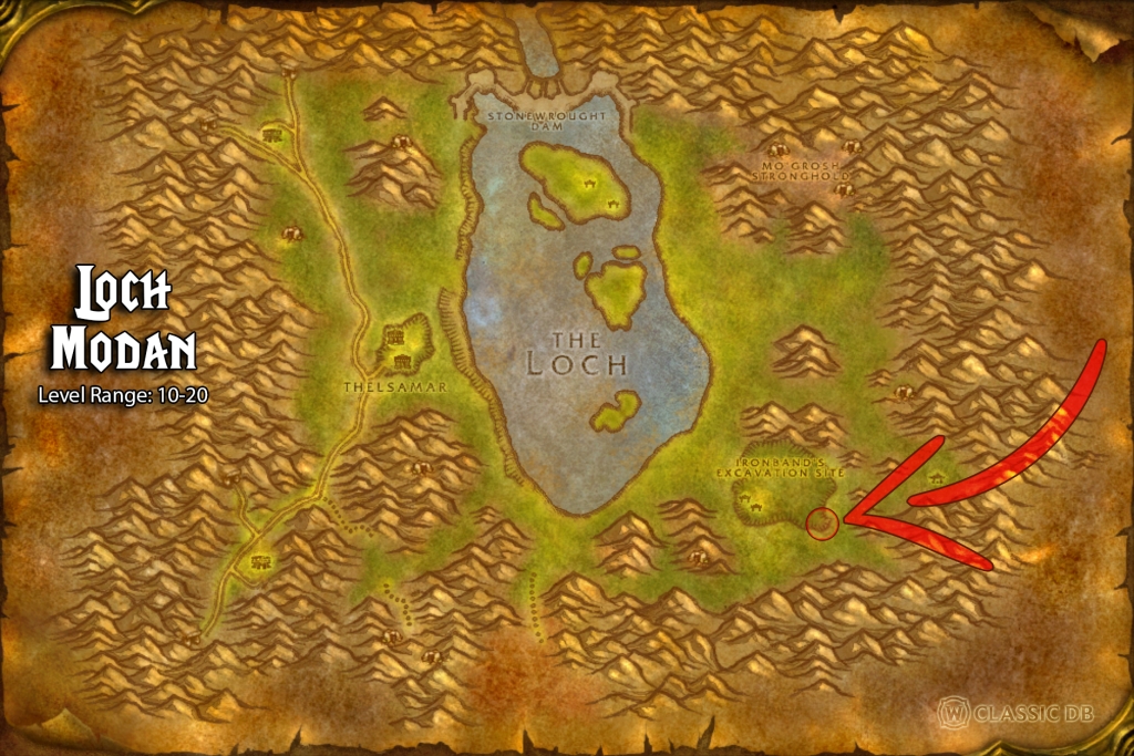 where to find warlock shadow bolt volley alliance loch modan