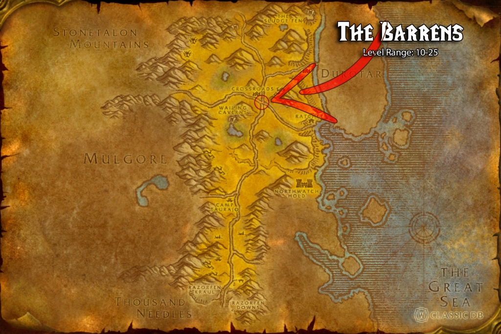 where to find warrior endless rage horde the barrens 1