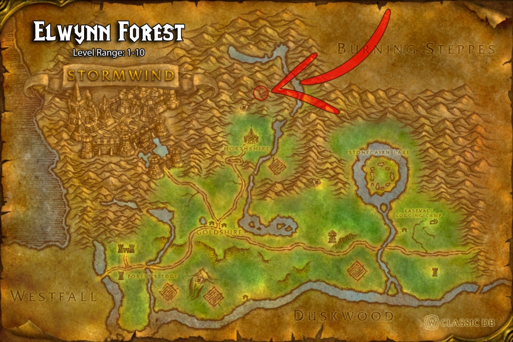 where to find warrior victory rush humans elwynn forest 2