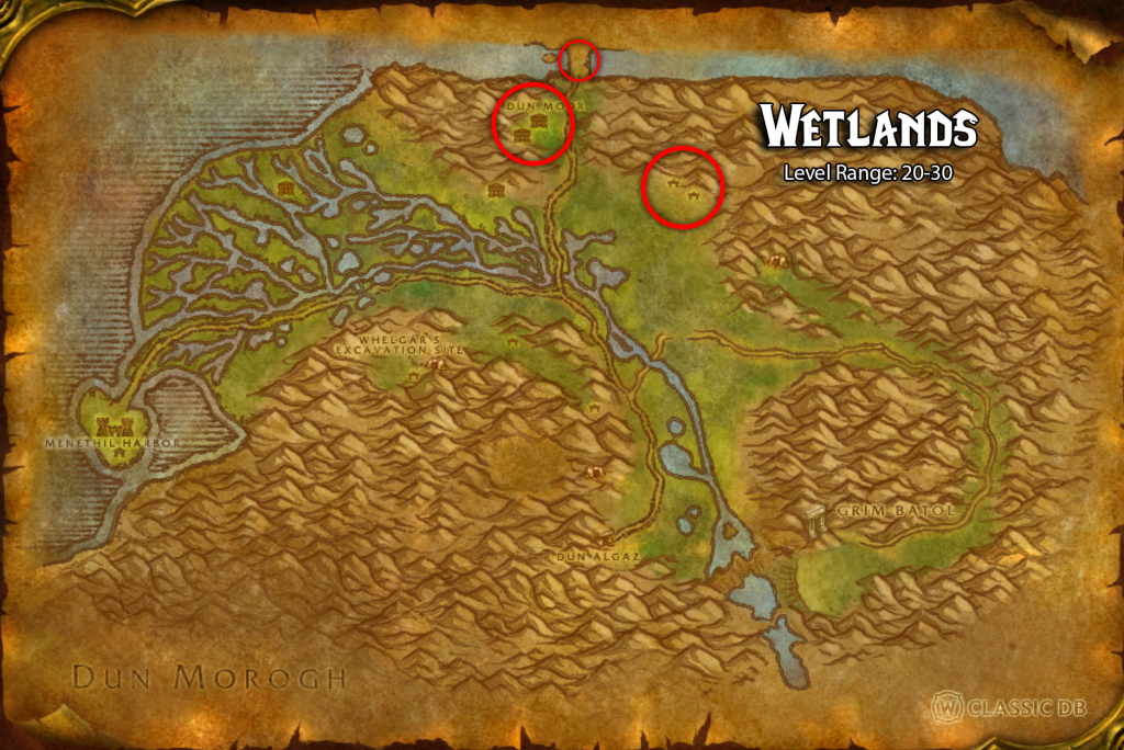 Dark Iron Camps in Wetlands For Dark Iron Ordinance