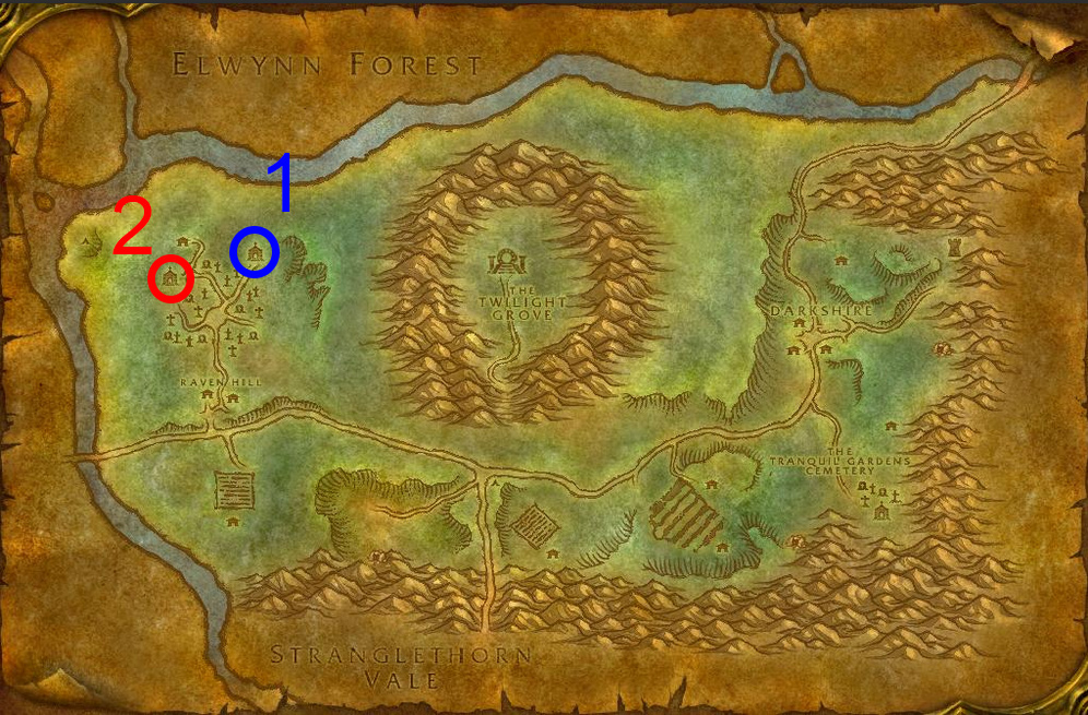 wow sod warrior flaggelation rune alliance map locations
