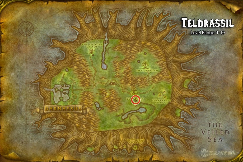 season of discovery mangle druid rune kal location map