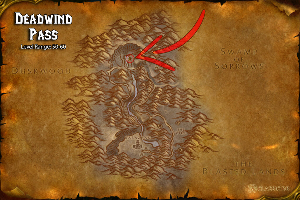 how to find all class runes from dark riders quest deadwind pass dark rider location
