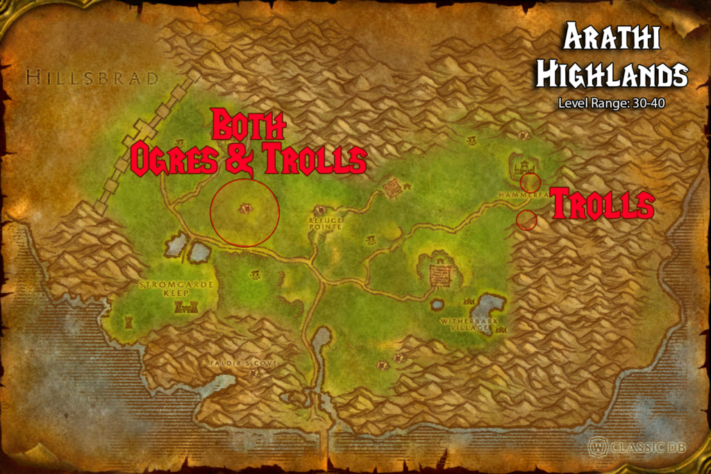 how to find enlightened judgements arathi highlands