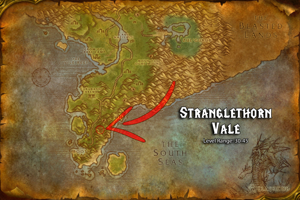 how to find nourish rune in stranglethorn vale summer sapling