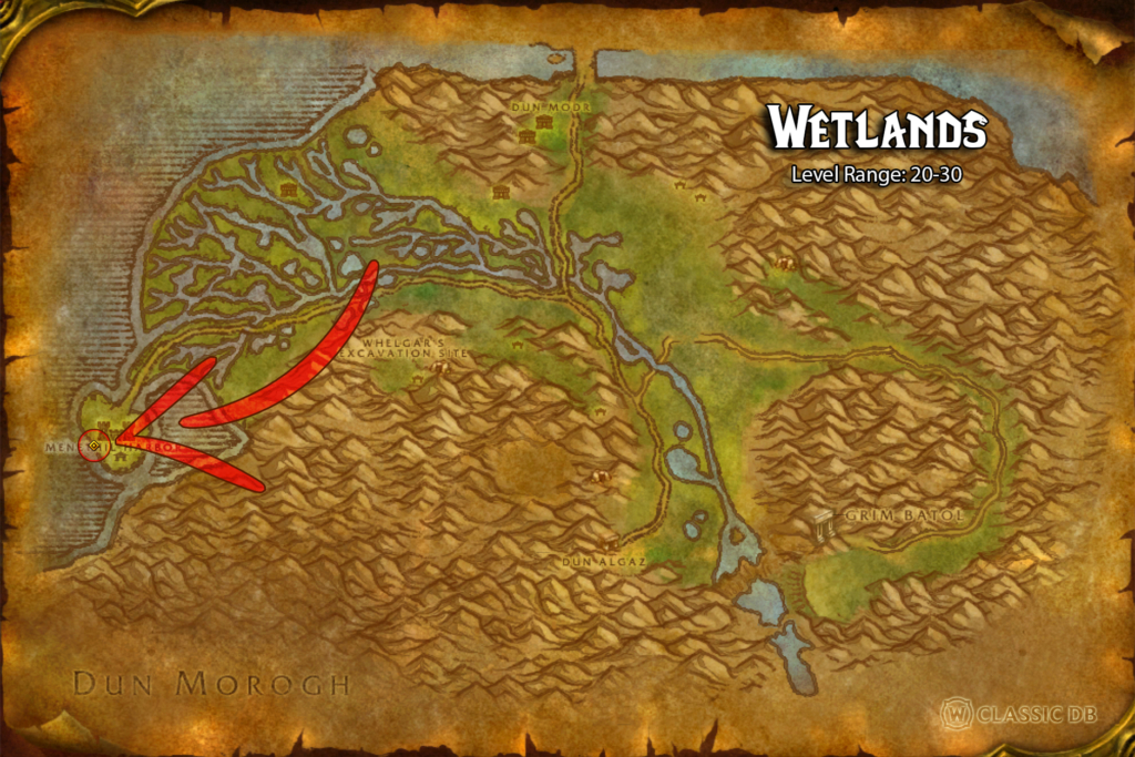 how to find sheath of light rune wetlands step 3