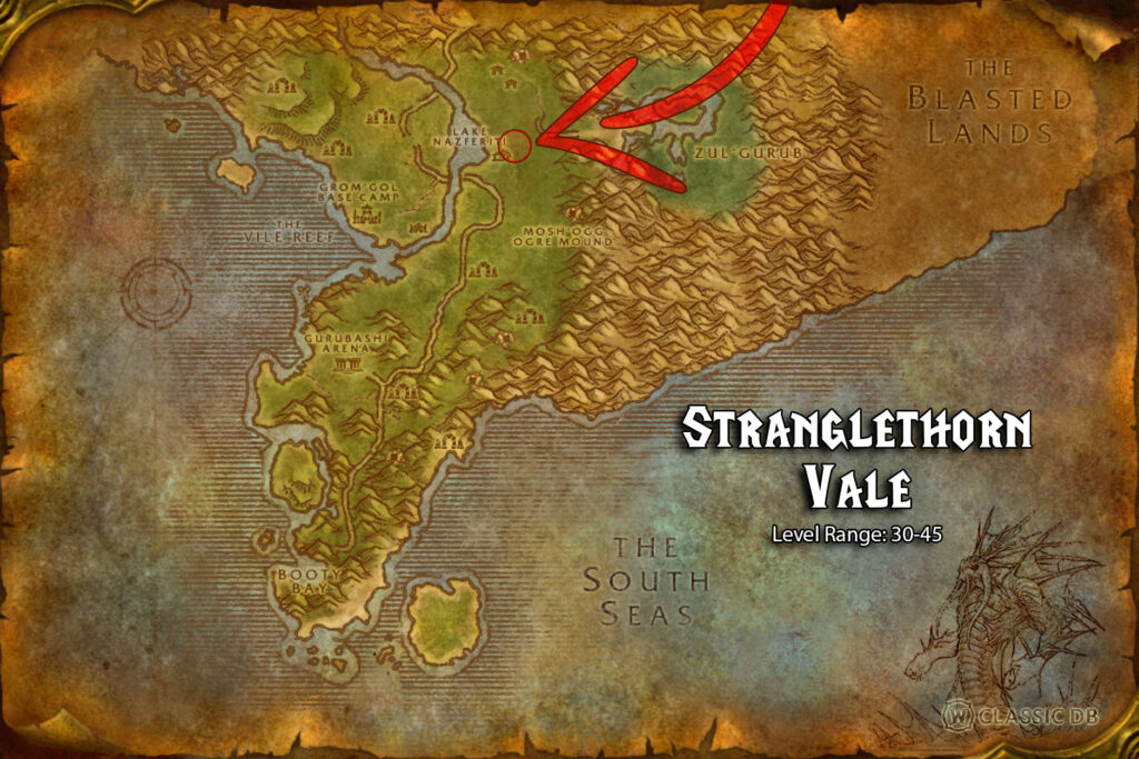 how to find invigoration rune in stranglethorn vale step 2