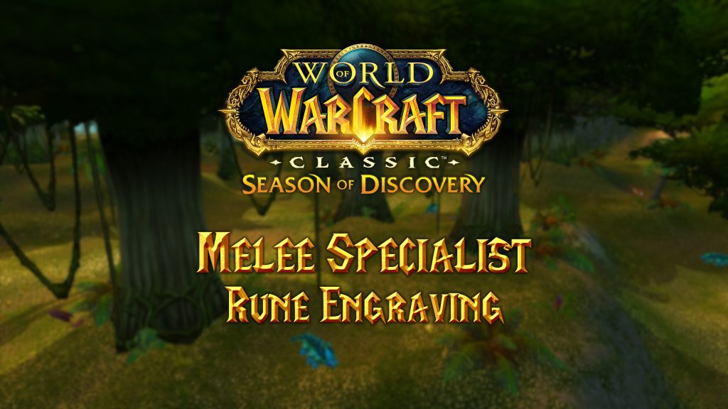 Where to Find the Melee Specialist Rune in Season of Discovery (SoD)