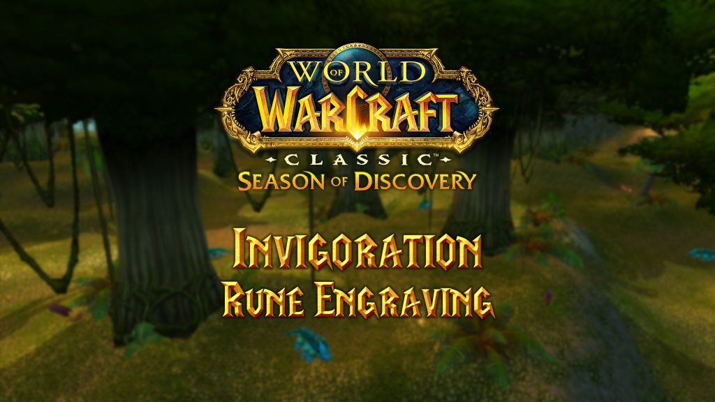 Where to Find the Invigoration Rune in Season of Discovery (SoD)