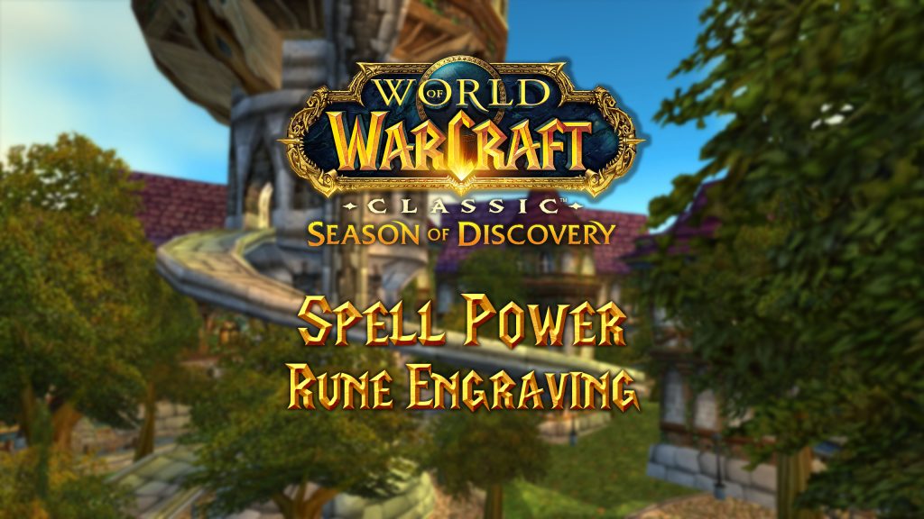 Where to Find the Spell Power Rune in Season of Discovery (SoD)