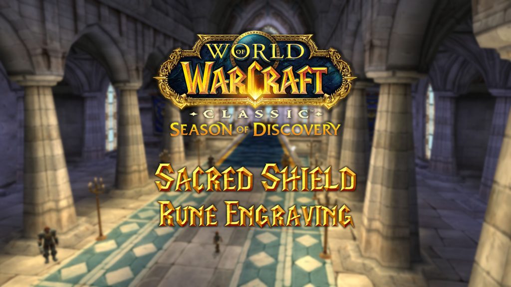 Where to Find the Sacred Shield Rune in Season of Discovery (SoD)