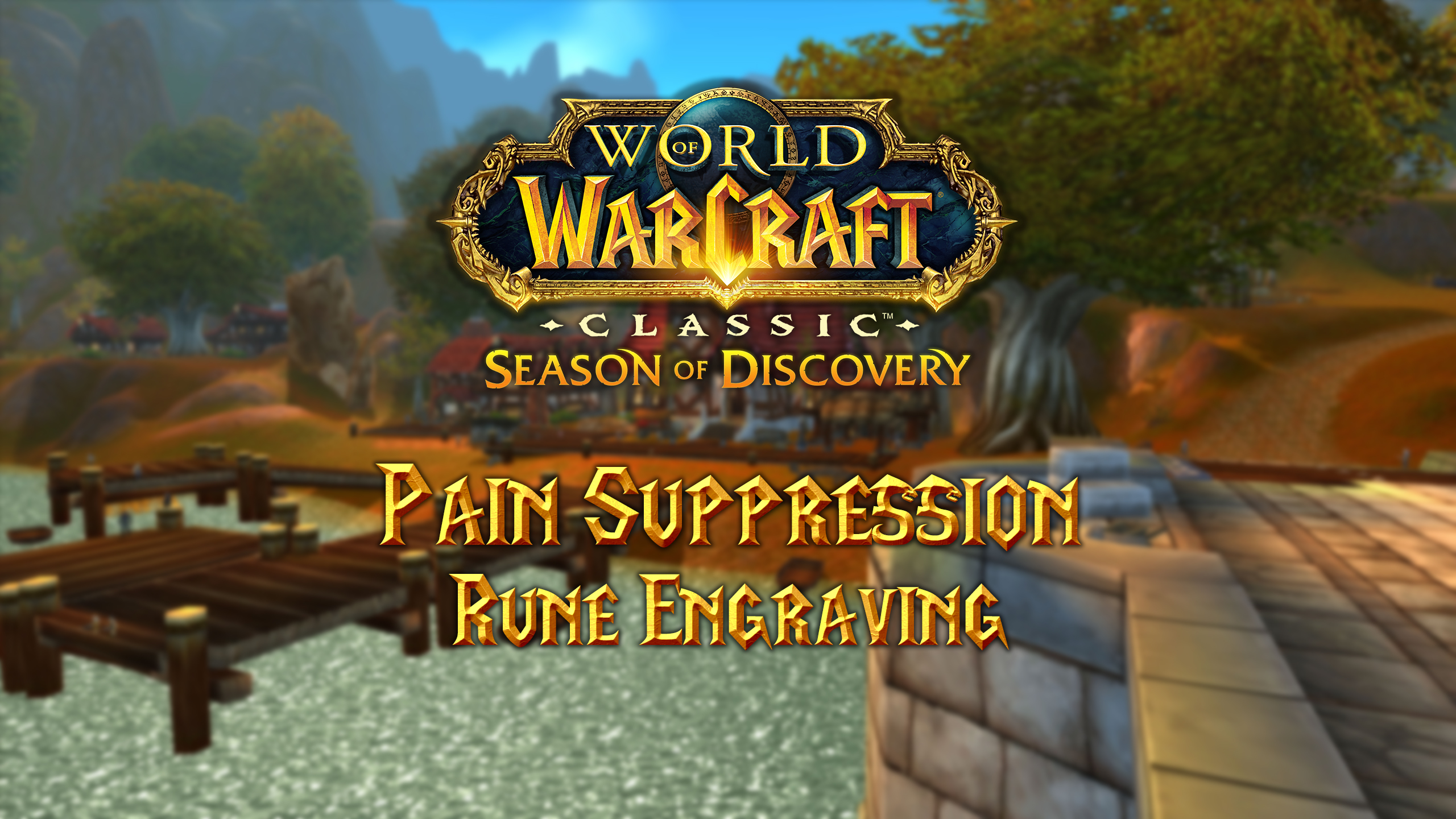Where to Find the Pain Suppression Rune in Season of Discovery (SoD)