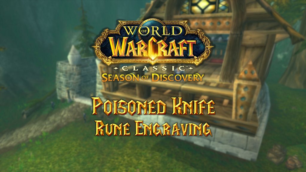 Where to Find the Poisoned Knife Rune in Season of Discovery (SoD)
