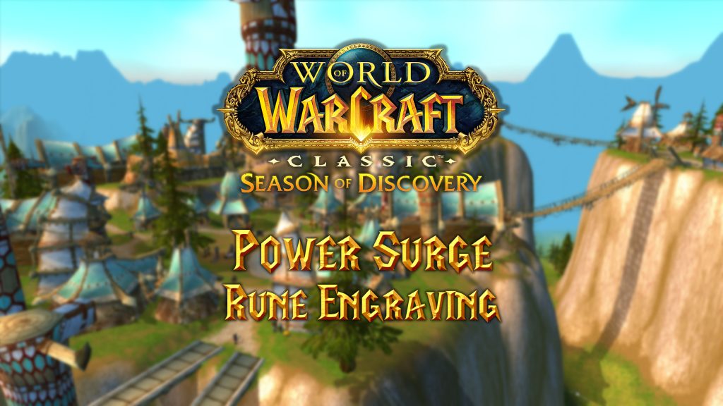 Where to Find the Power Surge Rune in Season of Discovery (SoD)