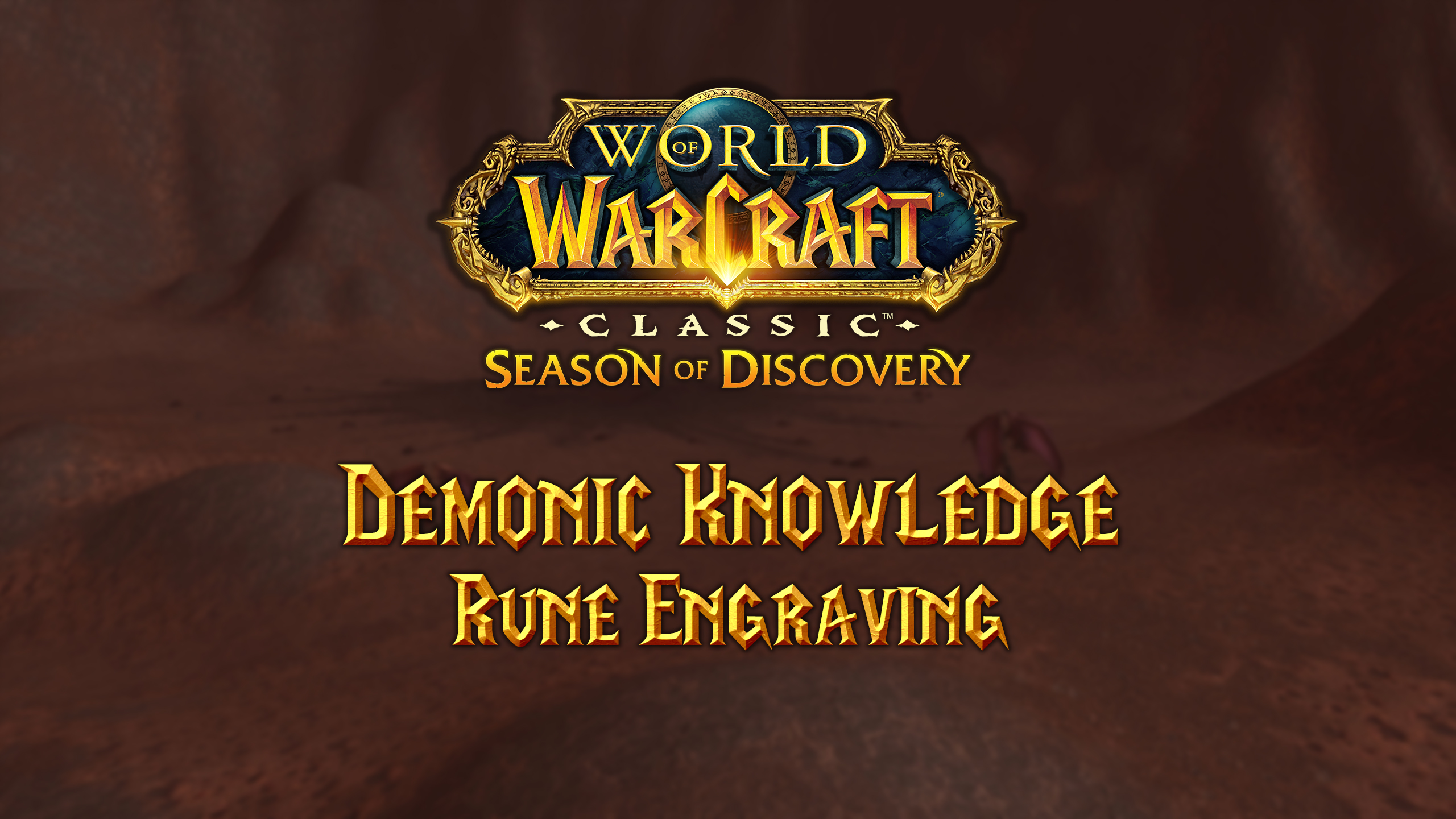 Demonic Knowledge Rune – Season of Discovery (SoD)