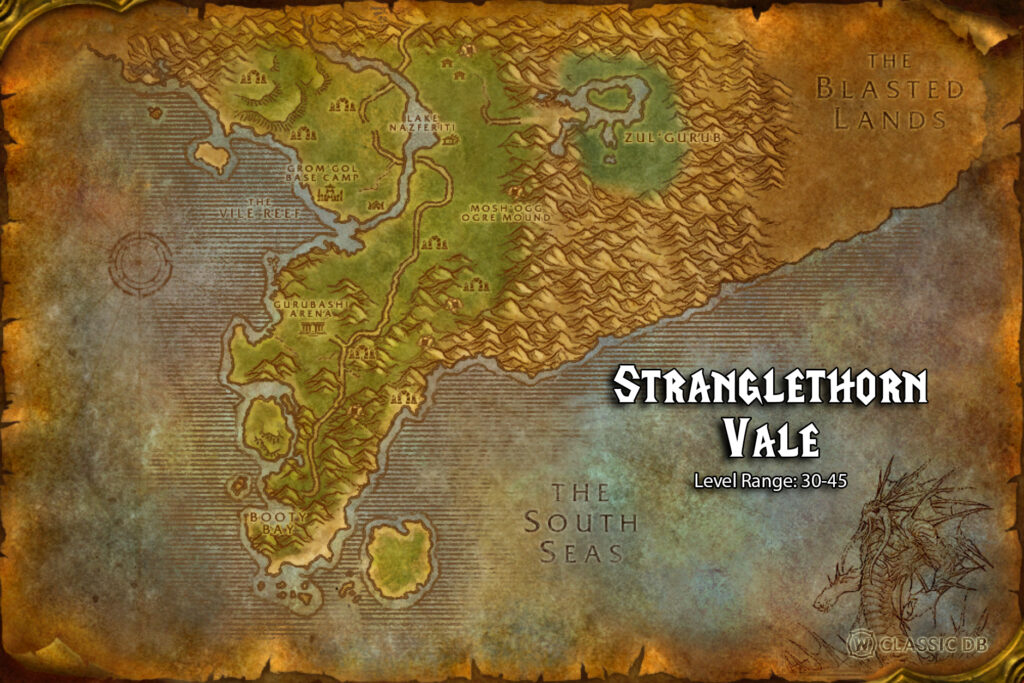 stranglethorn vale map wow classic