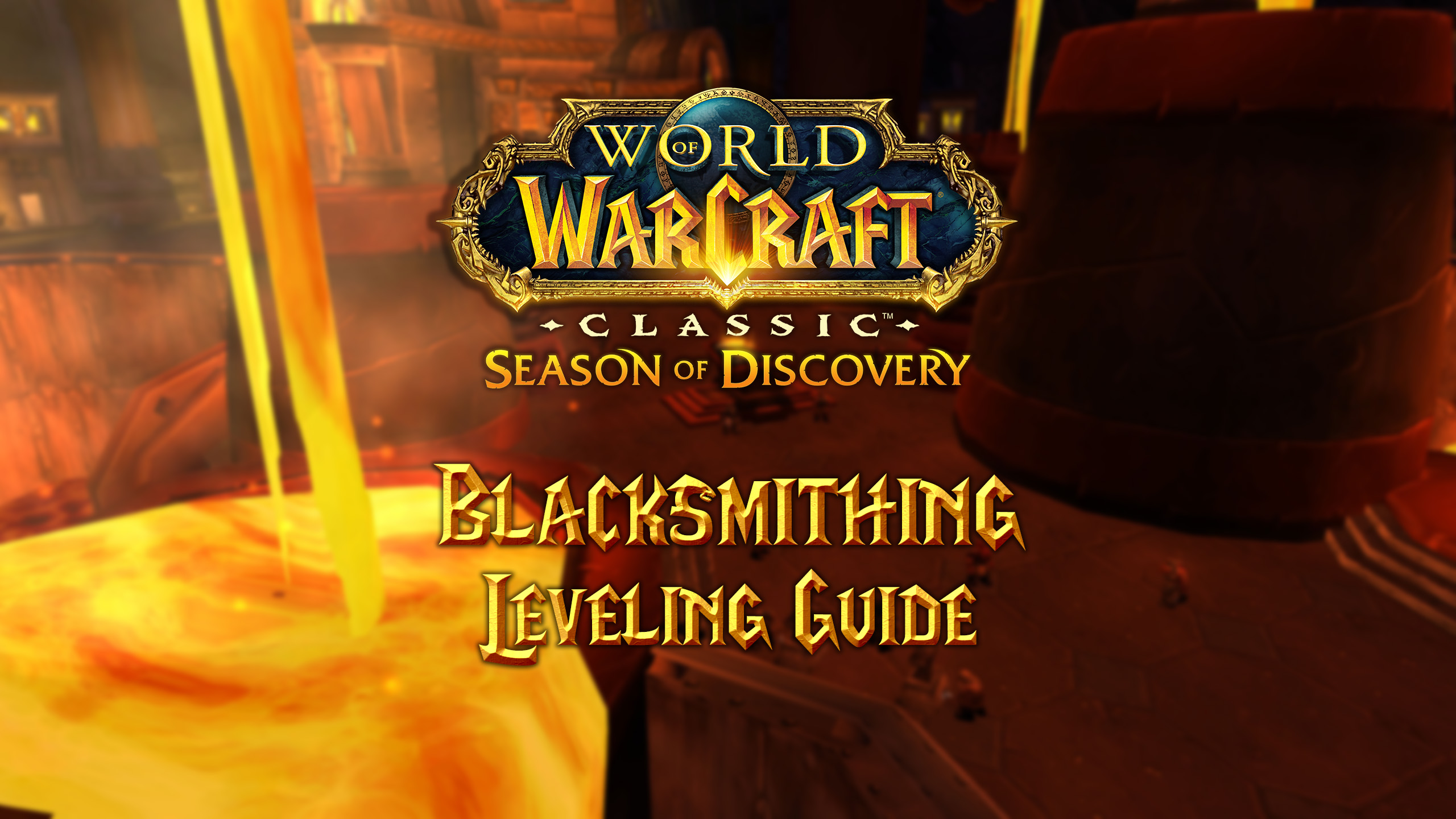 Blacksmithing Leveling Guide for Season of Discovery (SoD)
