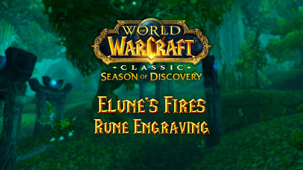 Where to Find the Elune's Fires Rune in Season of Discovery (SoD)