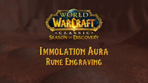 Where to Find the Immolation Aura Rune in Season of Discovery (SoD)