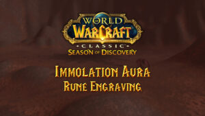 Immolation Aura Rune – Season of Discovery (SoD)