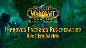 Where to Find the Improved Frenzied Regeneration Rune in Season of Discovery (SoD)