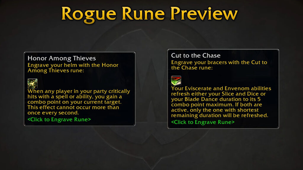 season of discovery phase 3 rogue runes