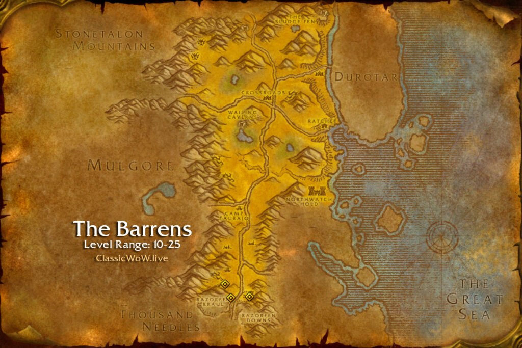 barrens fel cracks