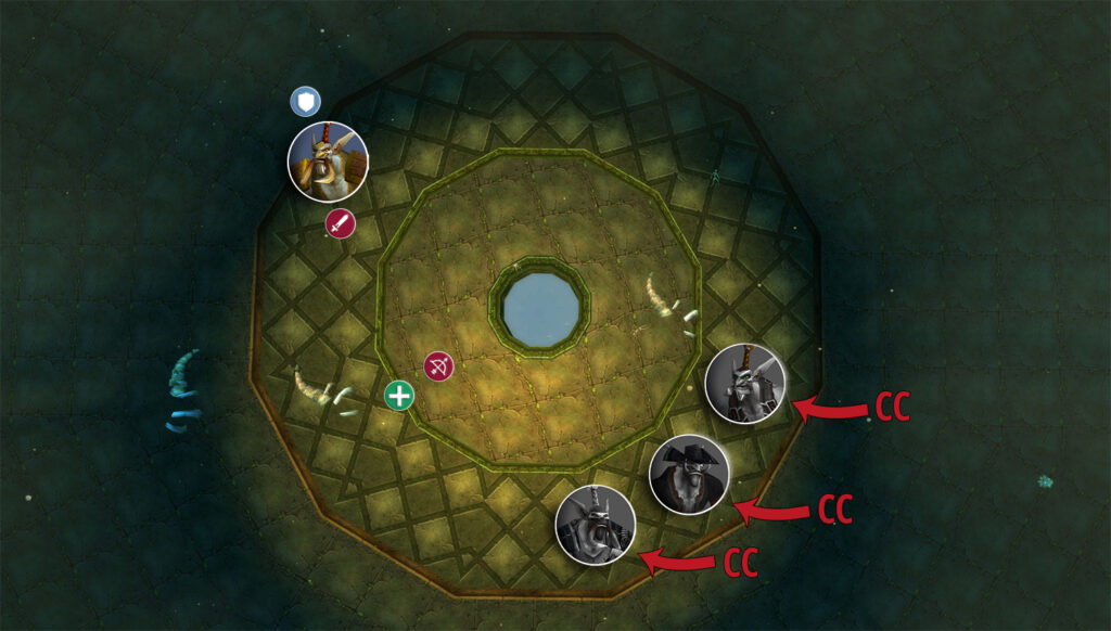 defenders strategy map