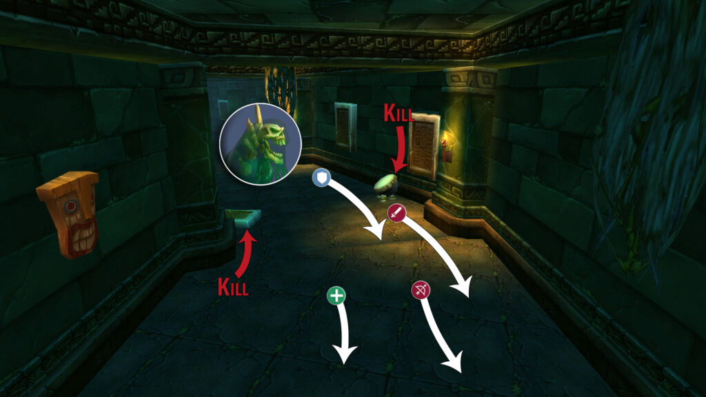 festering rotslime strategy map