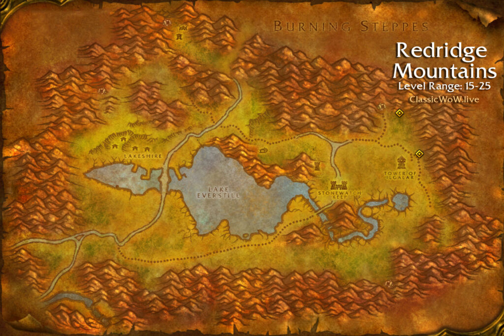 redridge mountains fel cracks season of discovery phase 3