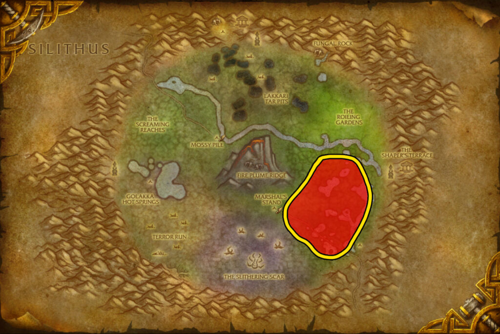 ungoro crater 265 300 cataclysm classic skinning map