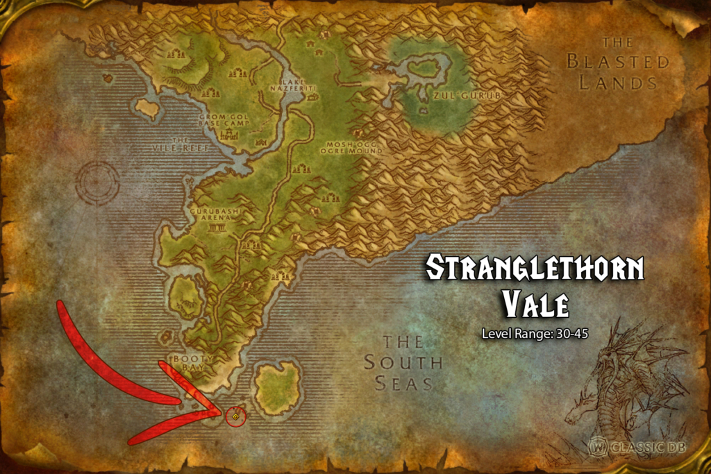 where to eye of the void rune 3 baleful eye stranglethorn vale
