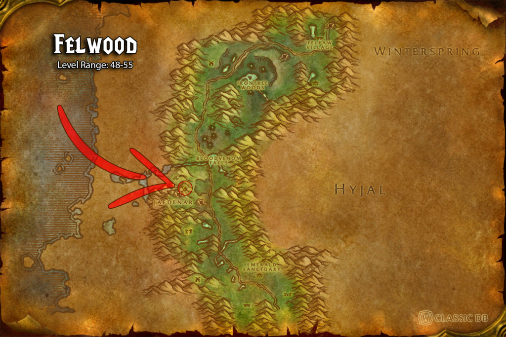 where to eye of the void rune 6 piercing eye felwood