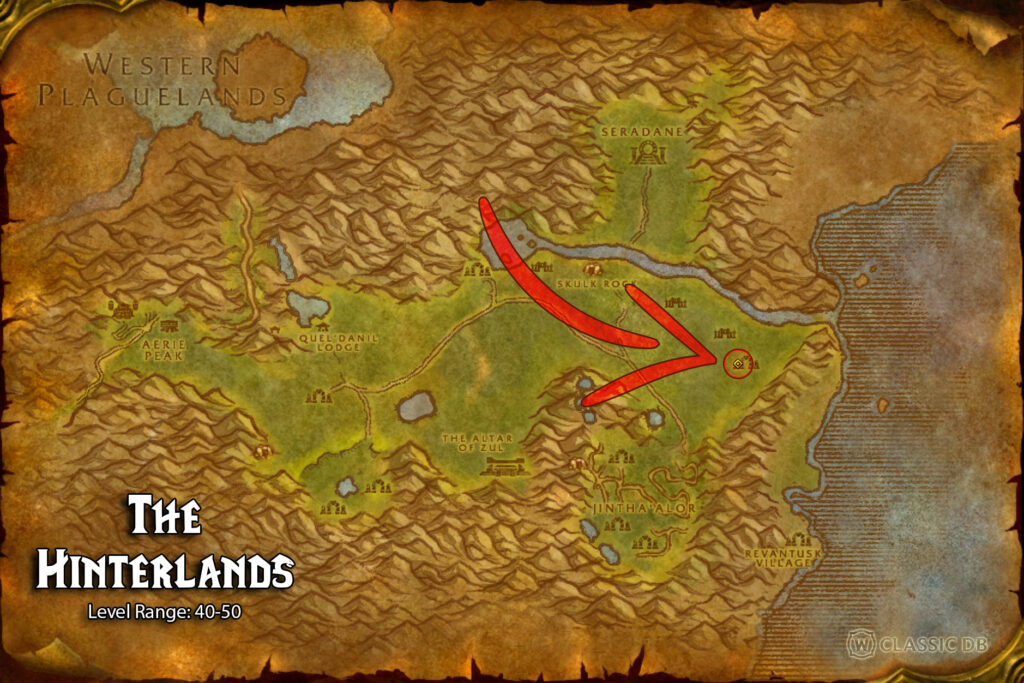 where to find focused attacks rune in the hinterlands