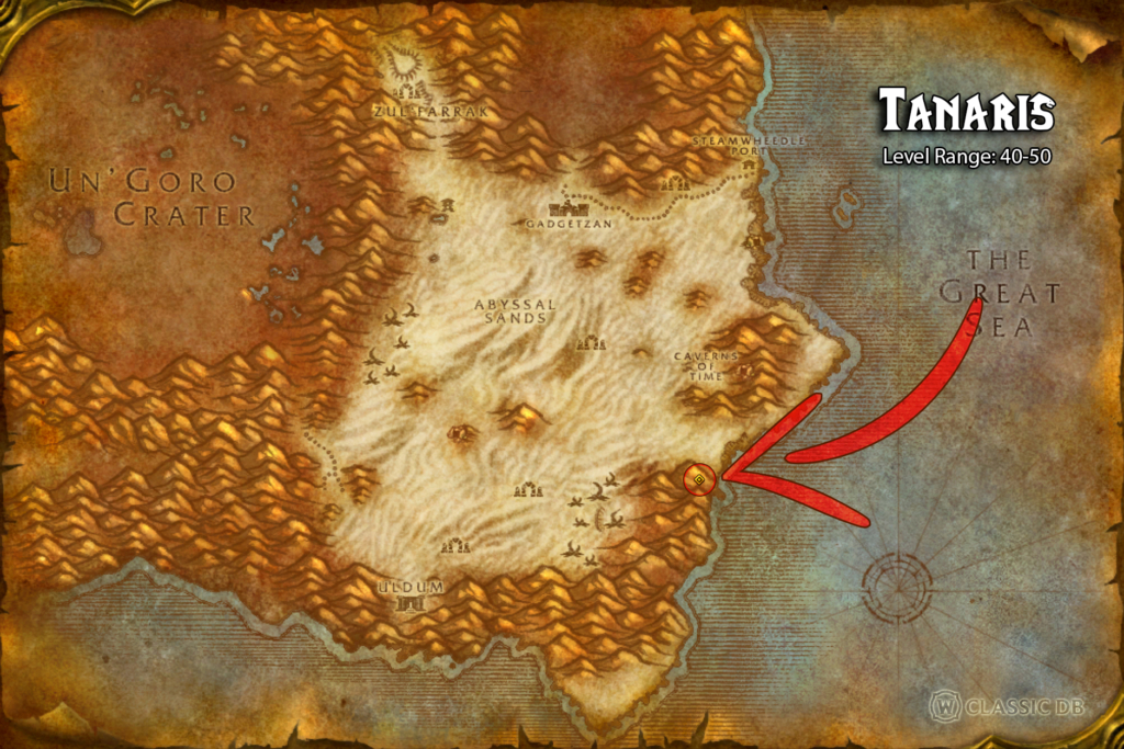 where to find overcharged rune 1 tanaris answering the earths call