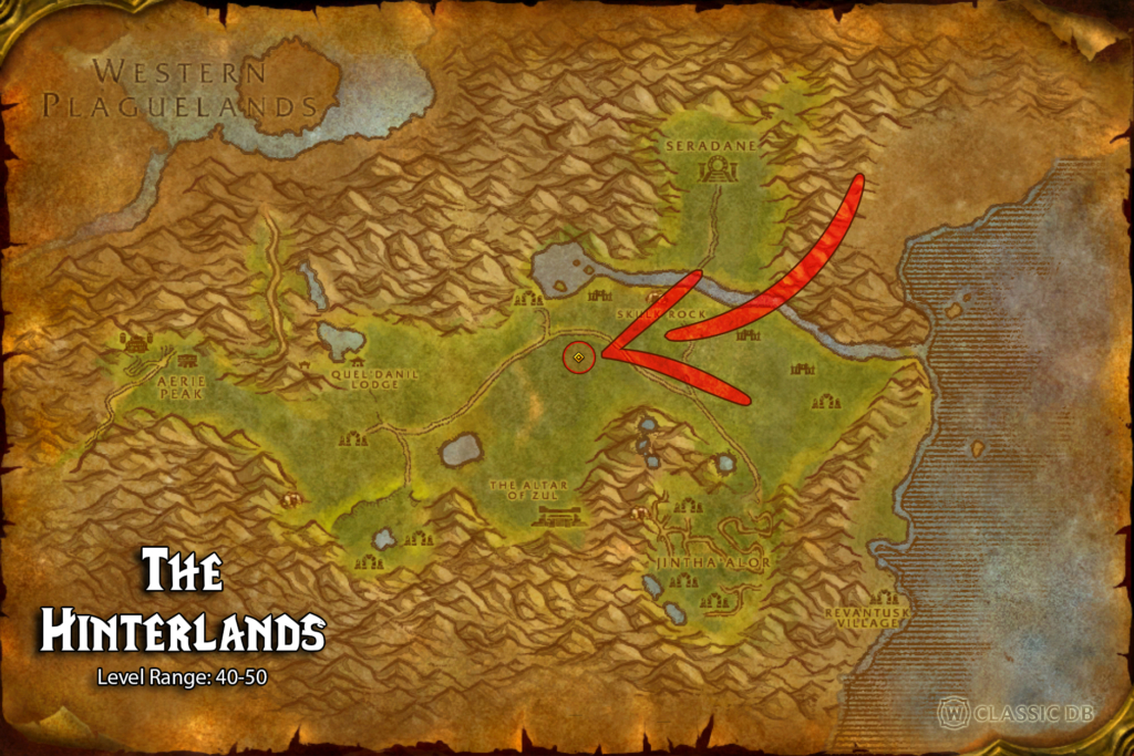 where to find overcharged rune 3 the hinterlands answering the airs call