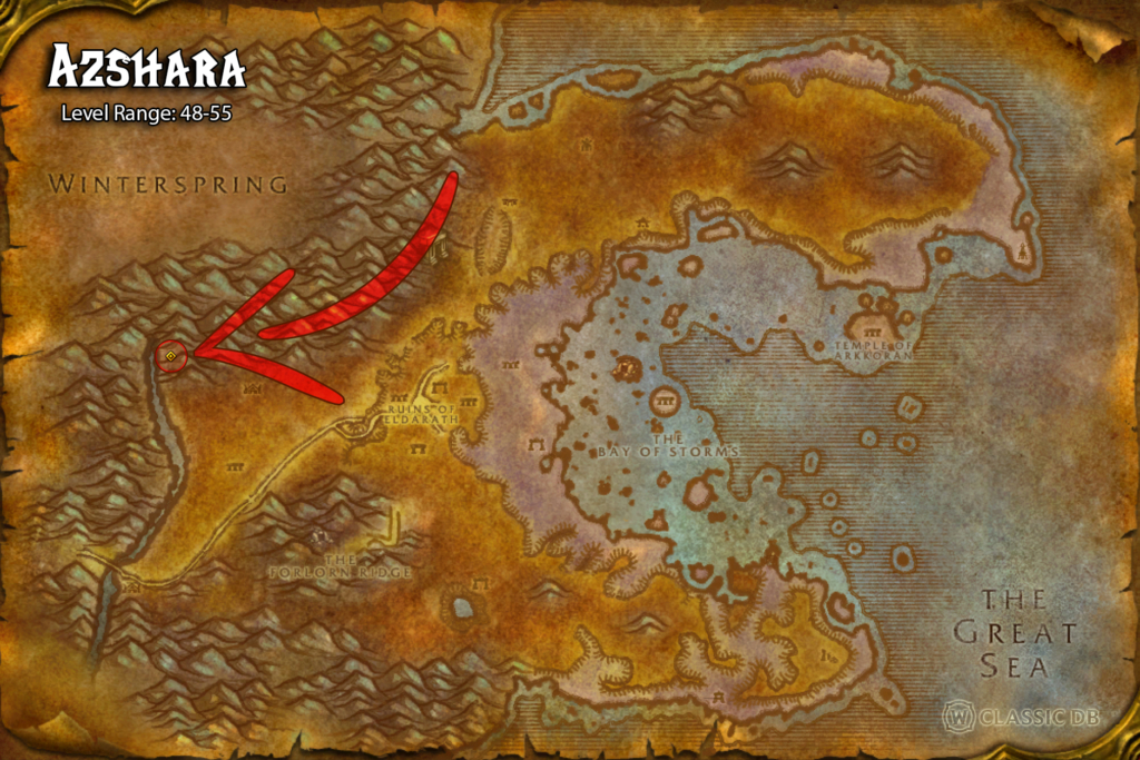 where to find overcharged rune 4 azshara answering the waters call