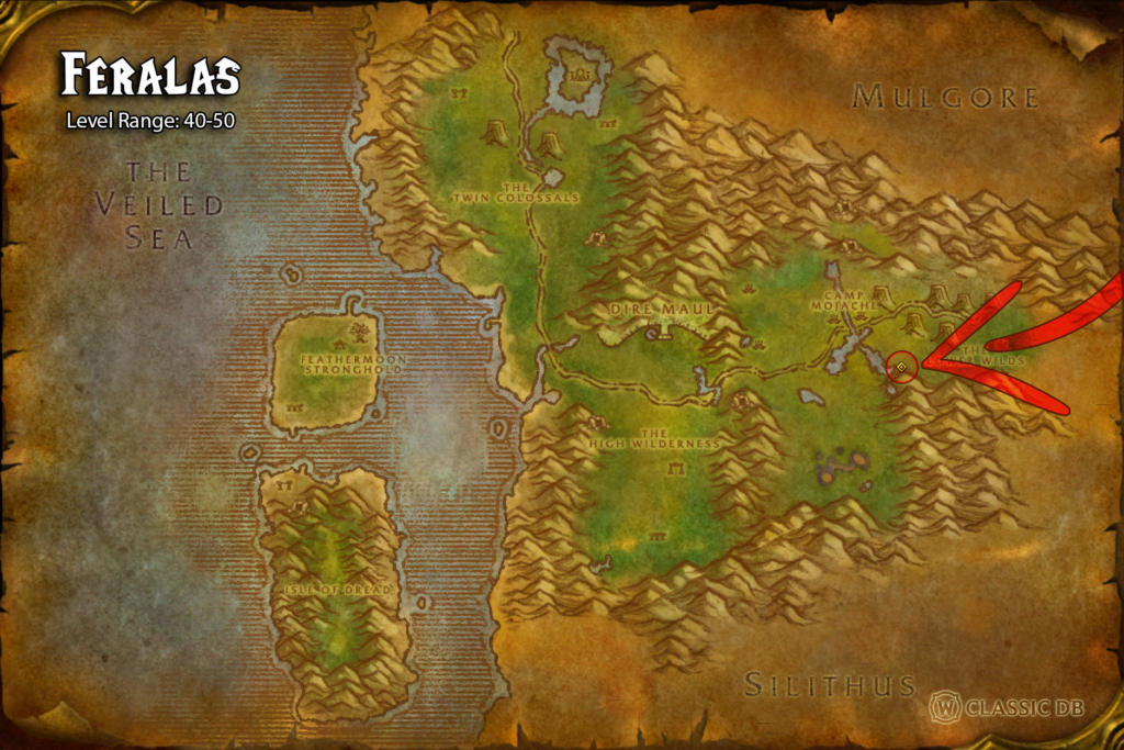 where to find tidal waves rune in feralas 2