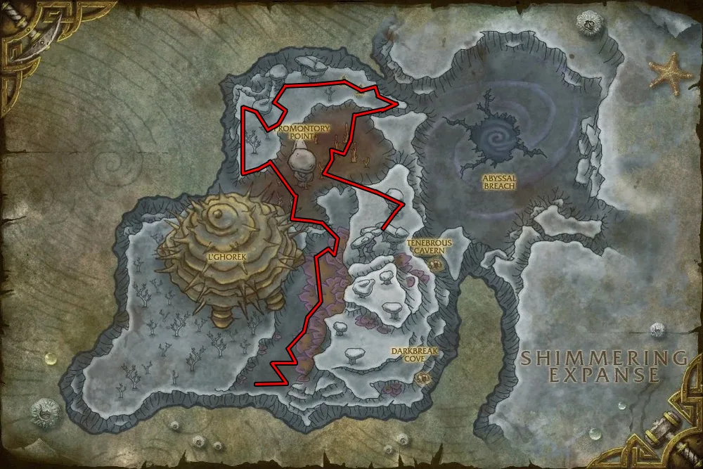 azsharas veil farming abyssal depths map