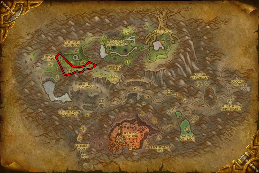 volatile air farming mount hyjal map