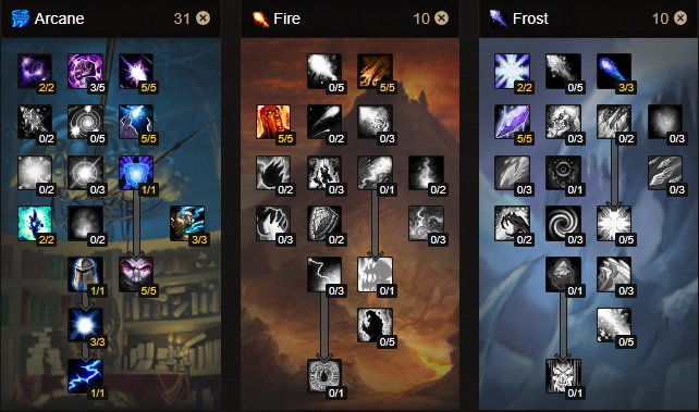 arcane mage healer talent tree sod phase 4 1