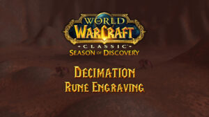Decimation Rune – Season of Discovery (SoD)