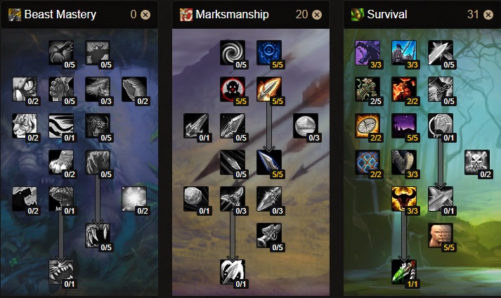 survival melee hunter standard build phase 4 sod