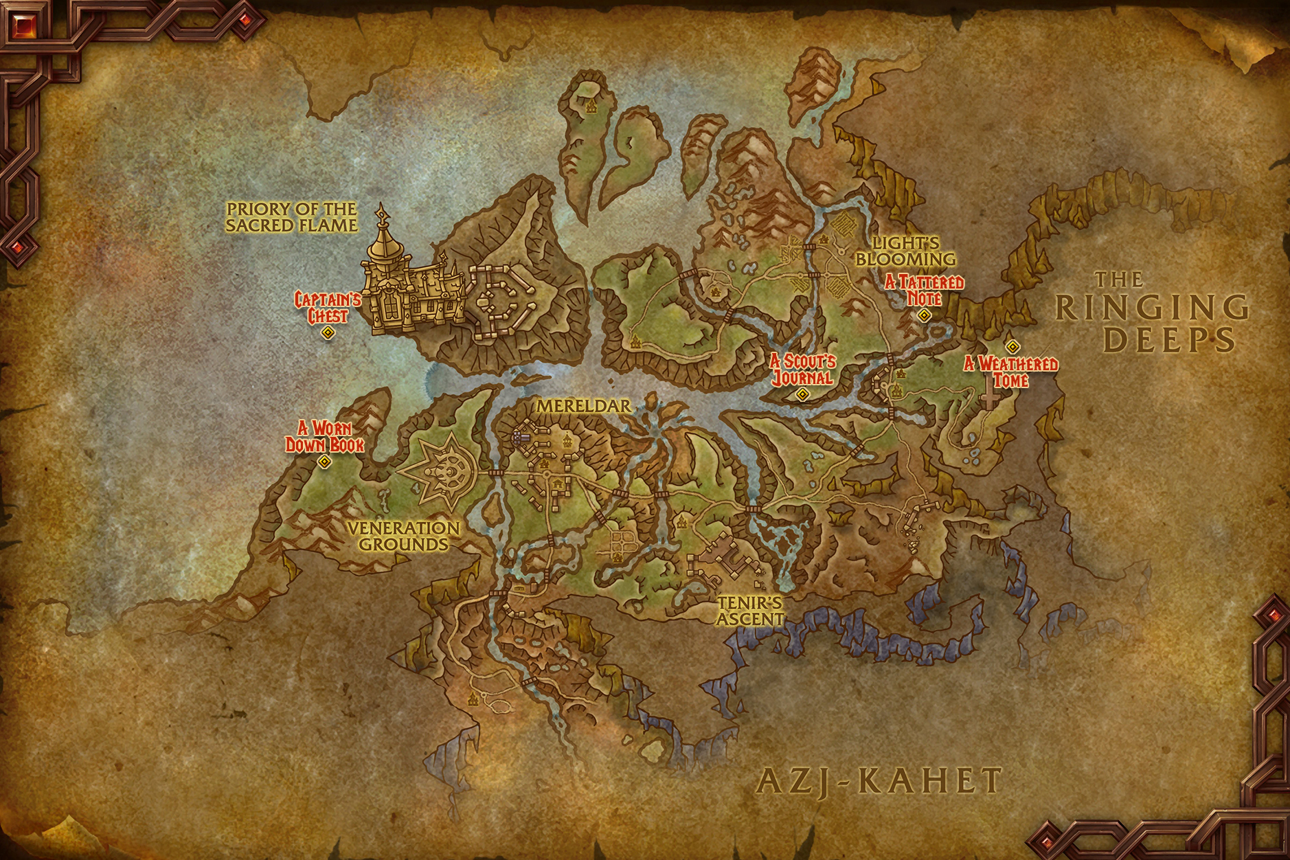 Khaz Algar Lore Hunter Achievement Guide World of Warcraft The War