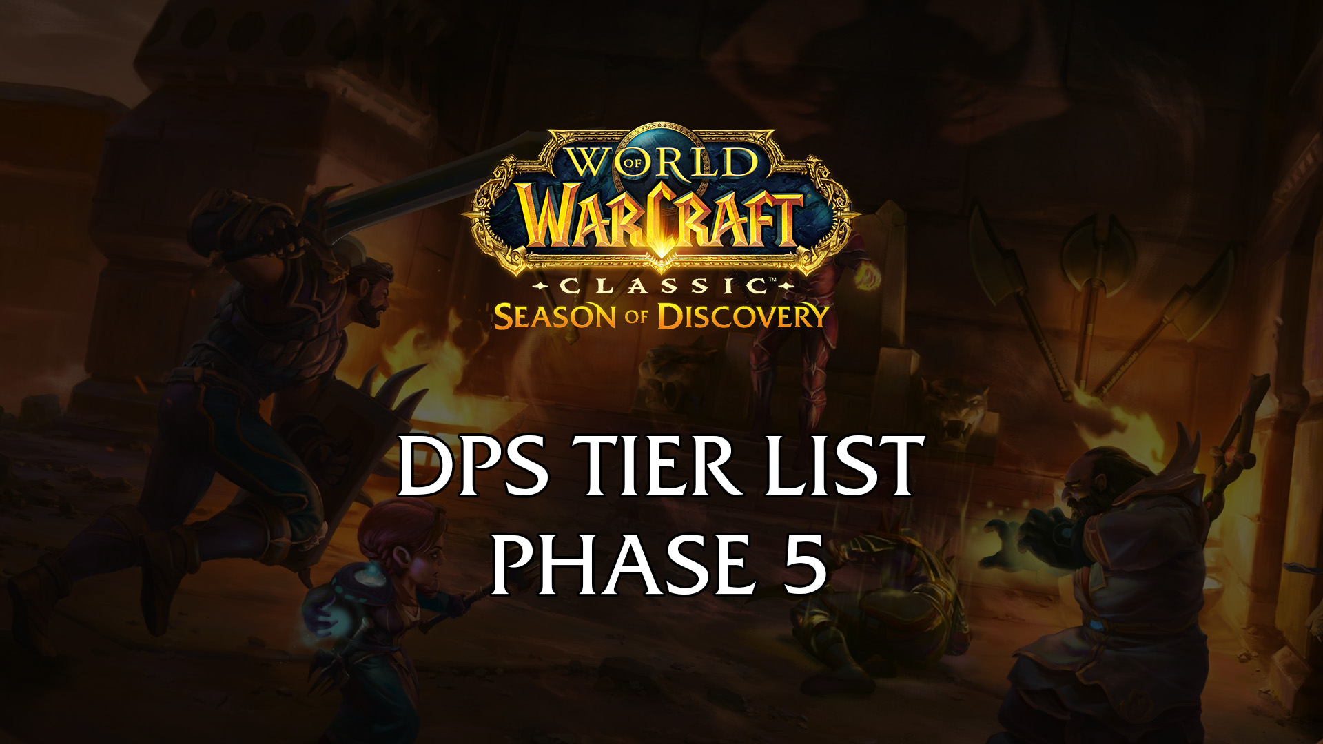 dps rankings tier list phase 5 blackwing lair season of discovery (sod)